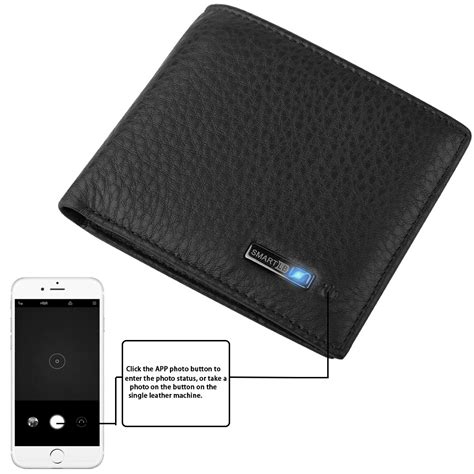 mens wearable wallet|wallet with tracking device.